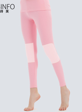 女士纯棉保暖裤高腰修身打底衬裤冬季学生加厚棉毛裤全棉秋裤大码