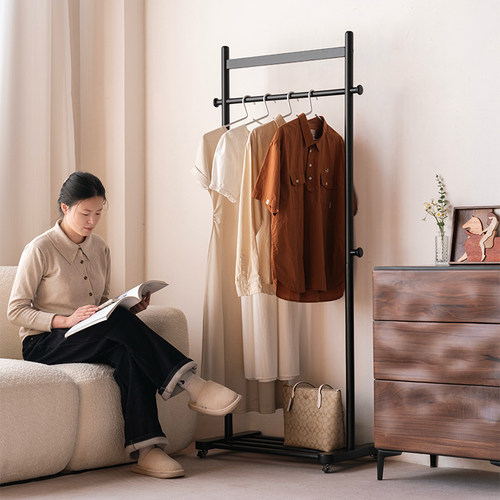 2025新款可移动高颜值落地衣帽架