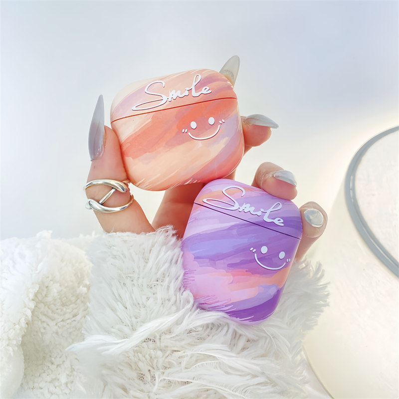 ins笑脸适用airpodspro保护套新款airpods3苹果耳机壳女款小众AirPods1/2三代硅胶盒第二代pro2蓝牙耳机套5代,3C数码配件,耳机保护套,淘宝优惠券,粉丝福利购,淘宝优惠卷