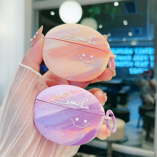 适用OPPO Enco Free4保护套新款oppoencofree4耳机壳女小众简约笑脸encofree4丹拿版无线蓝牙耳机盒防摔情侣