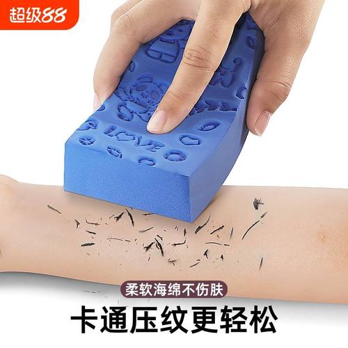 儿童搓澡神器后背婴儿宝宝浴擦搓灰搓泥强力洗澡巾搓背海绵男无痛