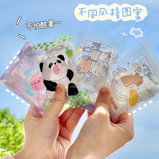 敲敲乐冰袋夏季反复使用冰袋旅行便携户外冰包卡通降温冷敷降温