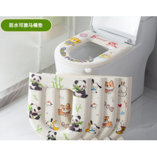 印花加厚新款马桶坐垫圈家用四季通用厚款粘贴式印花马桶圈坐便套,家庭/个人清洁工具,马桶套/马桶座圈,淘宝优惠券,粉丝福利购,淘宝优惠卷