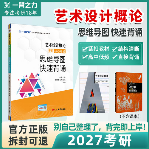 艺术设计概论思维导图快速背诵