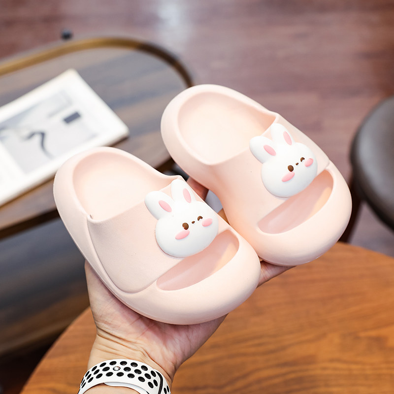 2025新款儿童拖鞋夏季男童女孩宝宝室内洗澡防滑防臭踩屎感凉拖鞋