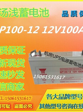 汤浅蓄电池NP100-12 12V100AH直流屏UPS电源通信机房消防主机EPS