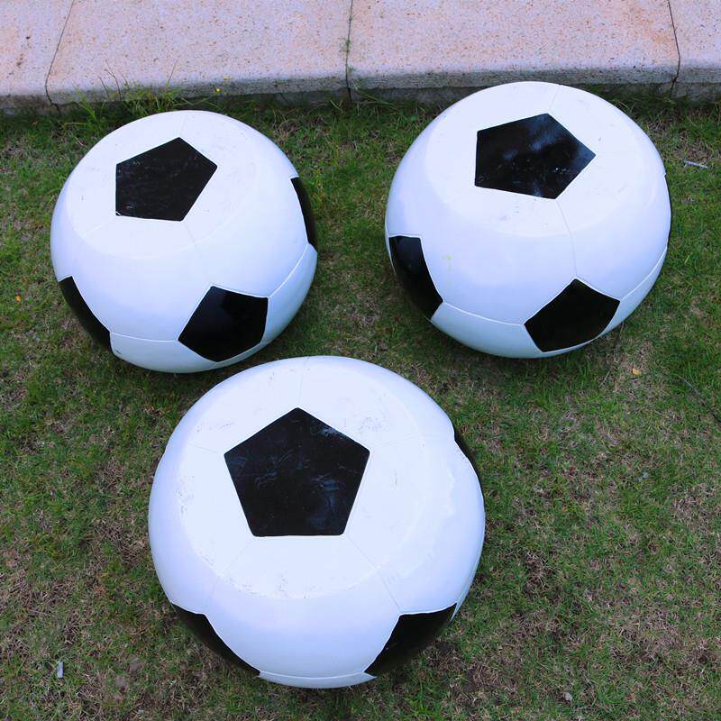 2026玻璃钢雕塑创意足球座椅凳子园林景观房地产商场美陈会所庭院