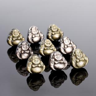 2026晶典珠宝天然金曜石佛公配件diy手链单颗佛像配饰手工半成品