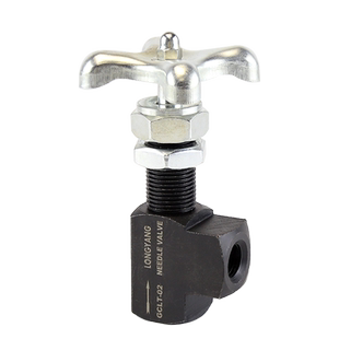 压力表阀门开关GCT-02-180度GCLT-02-90度液压油压表阀门2分1/4KF