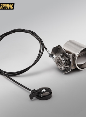 摩托车排气管配件 通用可调节机械阀门 改装声浪静音降噪消音调声