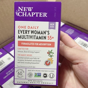 New Chapter女性多维片60片55岁以上