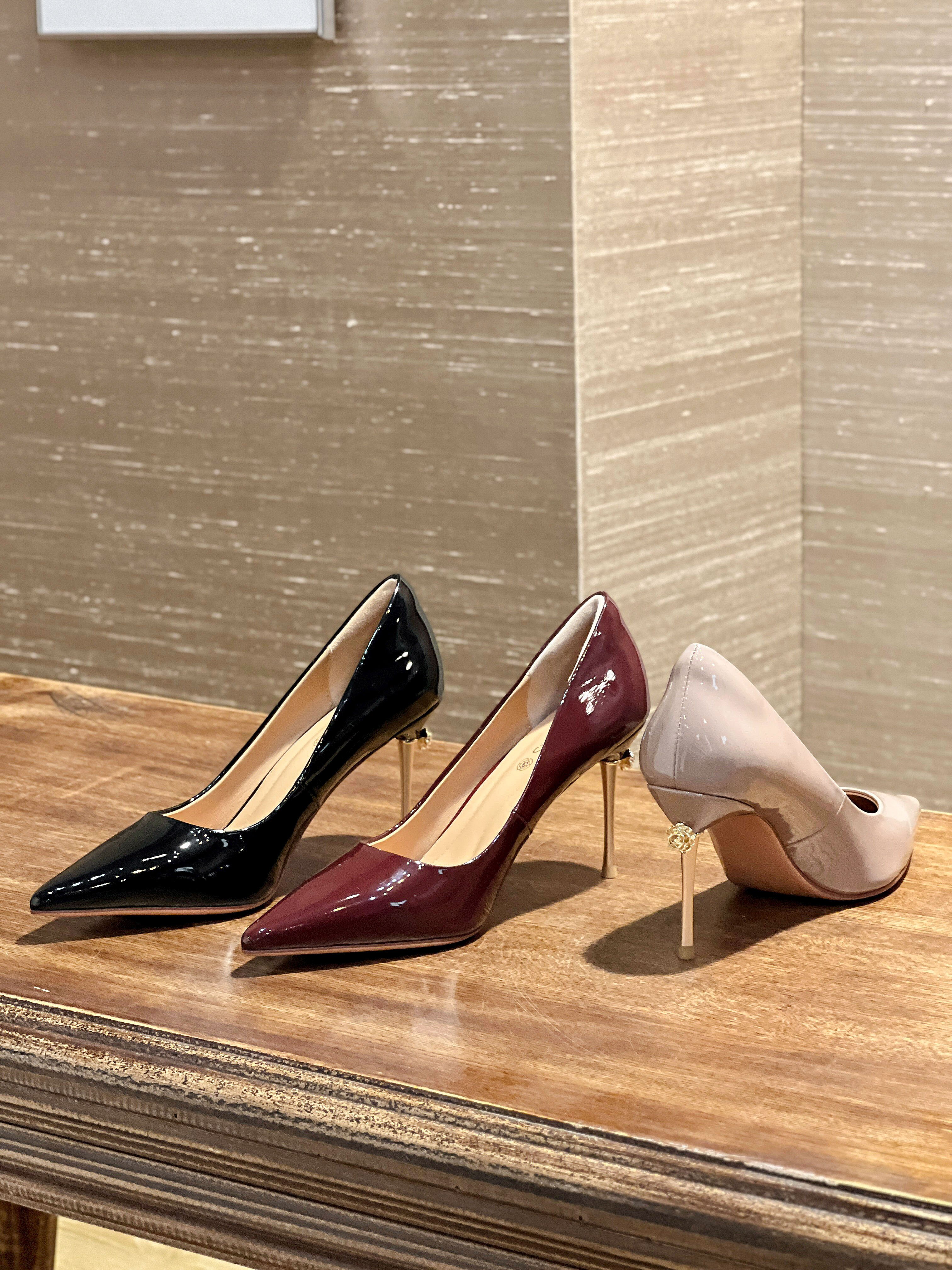 JISEAS单鞋名媛高级优雅时尚