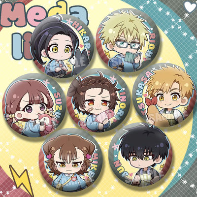 金牌得主动漫幼稚园Q版徽章