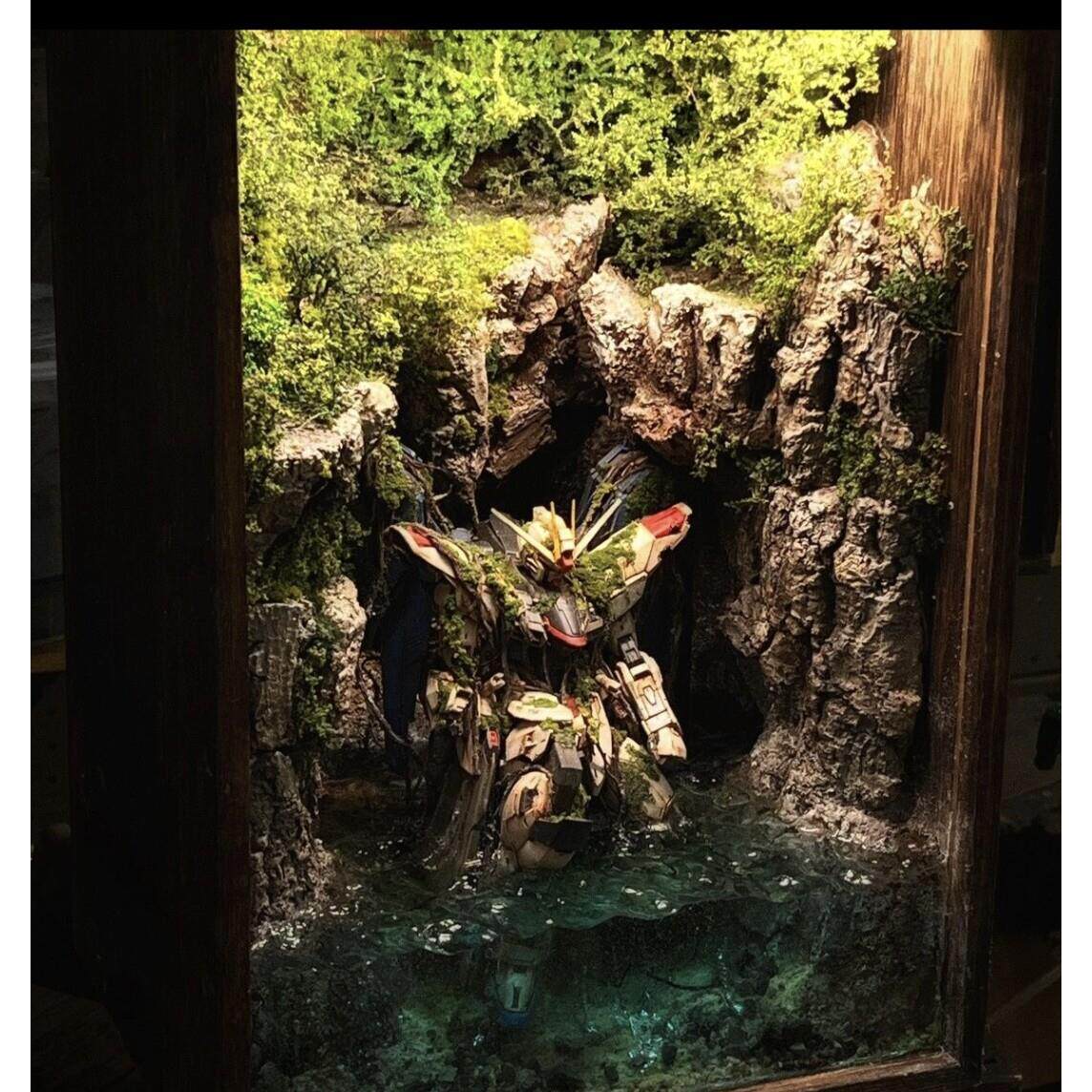 高达mg强袭自由旧化战损元祖pg飞翼命运模型雕像模型摆件玩具游戏