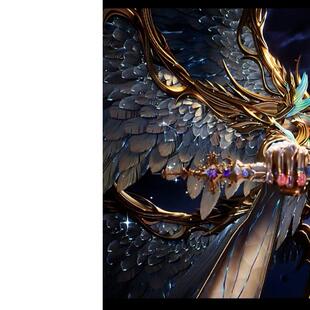 神印王座龙皓晨永恒与创造之神印王座动漫手办雕像模型摆件玩具gk