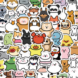 【原创】100张可爱动物涂鸦贴纸