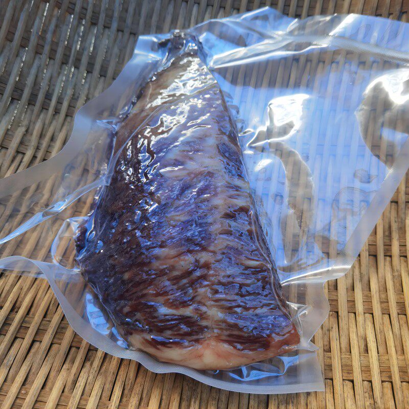 云南黄牛肉雪花干巴清真回族腌制保山腾冲特产真空500g餐馆用腊味