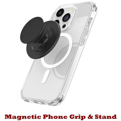Magnetic Phone Grip Stand Holder Pop Grip MagSafe Secure