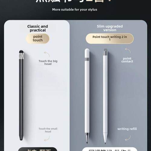 Universal Capacitive Active Stylus Touch Screen Pen Smart