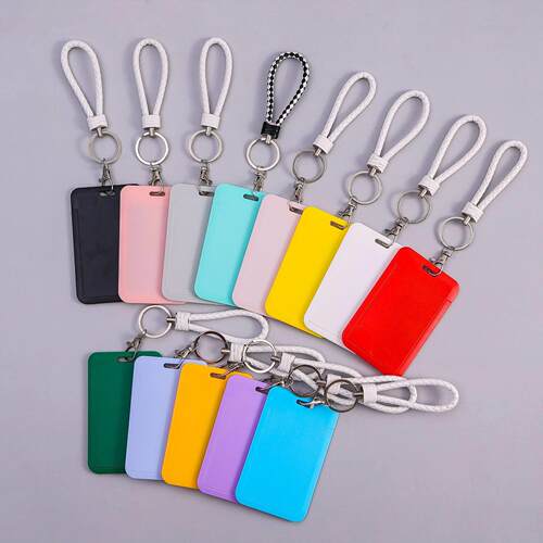 Card Campus Access Door Credit Card Holder Bag Set Key Chain