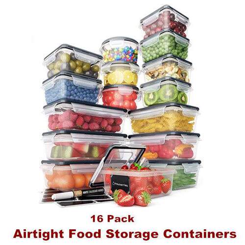 Airtight Food Storage Containers Kitchen Pantry Canisters