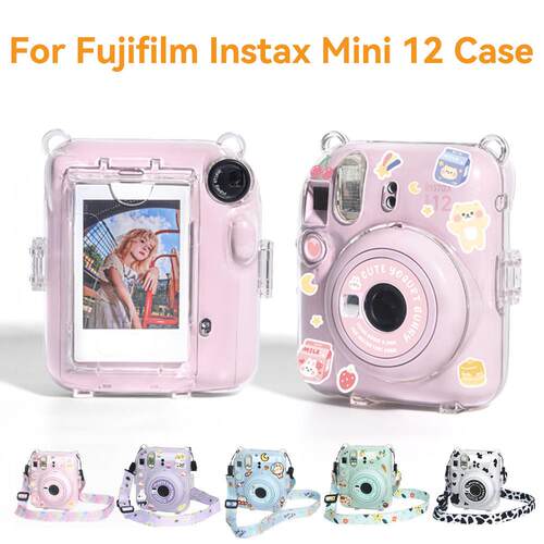 For Fujifilm Instax Mini 12 Transparent Camera Case Protecti