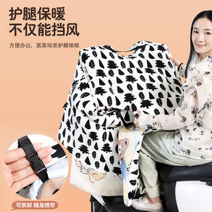 电动车挡风被冬季加绒加厚电瓶车防雨水电车防风罩春秋2024新款