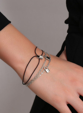 欧美跨境饰品几何简约吊坠手工手