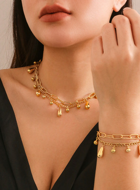 欧美跨境嘻哈设计感光面逗号吊坠