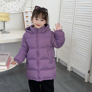 2025冬季新款儿童羽绒服中长款男童女童加厚白鸭绒中大童洋气童装