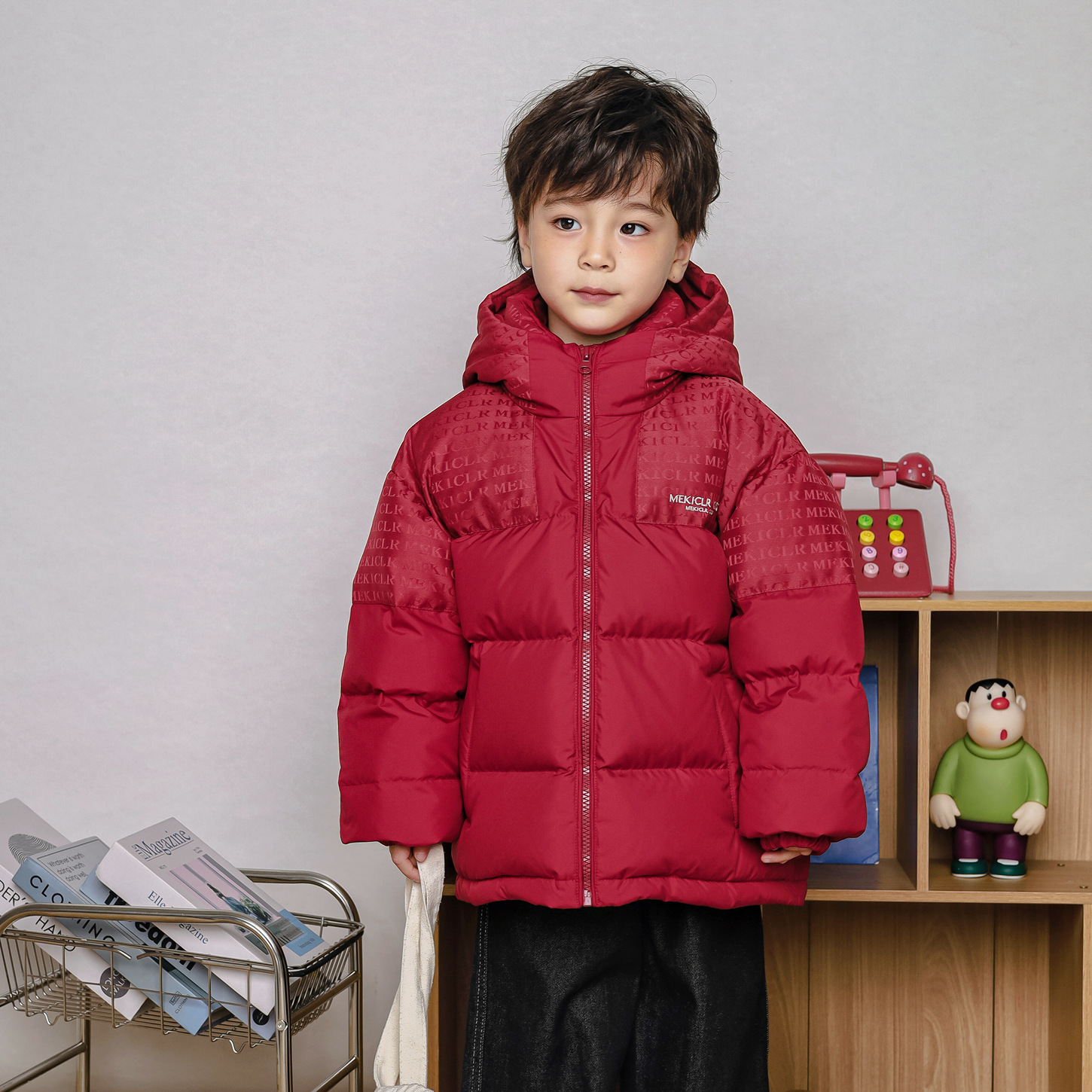 儿童羽绒服加厚90白鸭绒保暖外套