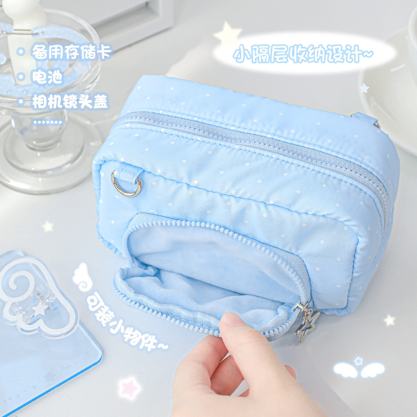 RosyPosy Kacaa柔软相机包 2025新款百搭相机包收纳包可单肩斜挎