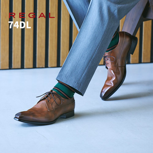 丽格直邮商务风日本制正装皮鞋