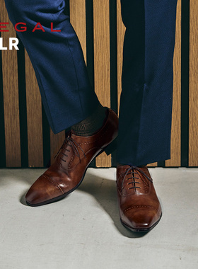 REGAL丽格11LR日本直邮皮鞋男士商务正装男鞋英伦牛津缝制皮鞋