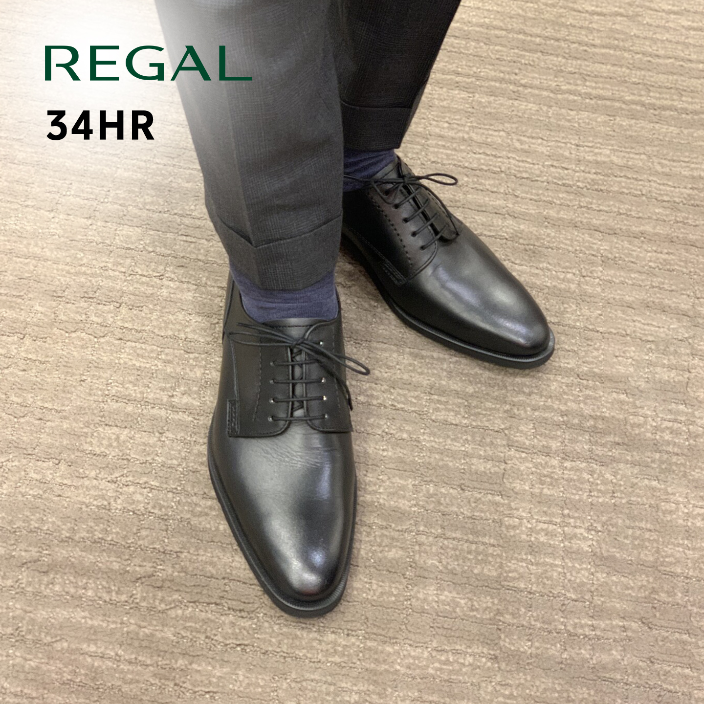 丽格日本商务风正装男士皮鞋
