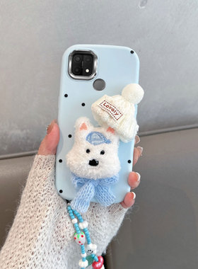 适用于oppoa35手机壳新款女pefmoo个性0pp0a35创意opa可爱oppa小狗opooa防摔0ppoa软壳opoa/poopa/pefm00蓝色