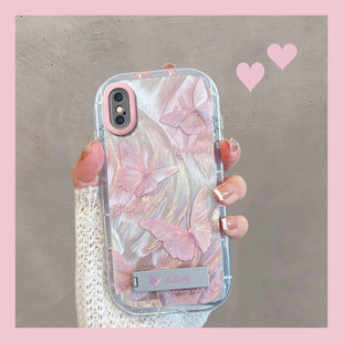 10max s防摔ix高级感ipx简约iponex叉r大rx 适用于苹果x手机壳xs新款 xsmax女xr小清新xmax蝴蝶iphone8x全包x