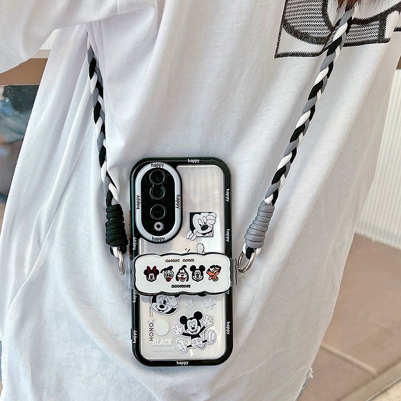 适用于荣耀90/90pro软边硬壳防摔