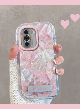 适用于华为nova10手机壳hinova10pro新款novo女nco一al00小清新n10por蝴蝶nava智选hi全包防摔note高级感navo