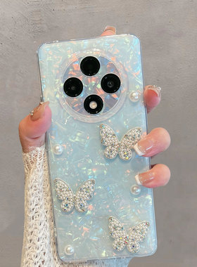 适用于oppoa3pro手机壳pjy110半透明0pp0a3por新款5g女opopa小清新poopa蝴蝶opooa高级感opa防摔oppa oopoa