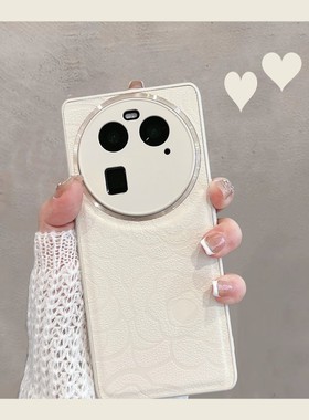 适用于oppofindx6手机壳findx6pro新款oppo镜头全包find x6防摔oppox6女finx oppofandx白色oppox6 opoofindx