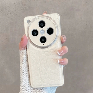 山茶花oppofandx高级感oppofinx加 女pkb110全包防摔ultra简约oppox8s 适用于oppofindx8手机壳find x8pro新款