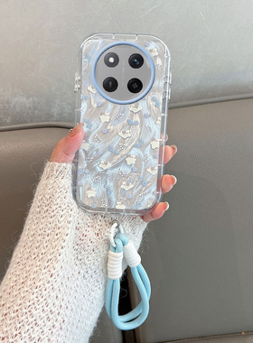 适用于华为荣耀x60pro手机壳小清新brp一an00可爱x6opro新款女60xpro全包防摔anoo创意ins风brpan00高级感por