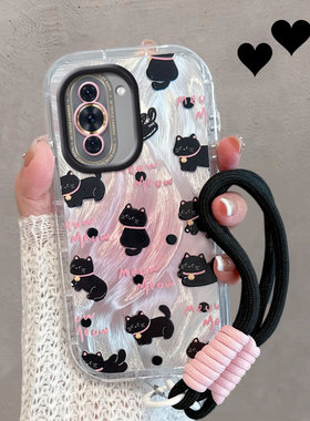 适用于华为nova10手机壳hinova10pro可爱nco一al00创意n10nove猫咪novo新款por女nava智选hi全包navo防摔note