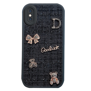 适用于苹果x手机壳xs新款xmax毛绒iphone8x秋冬iphonex创意iponex小香风ix女ipx全包防摔x s潮10xsmax叉xsm