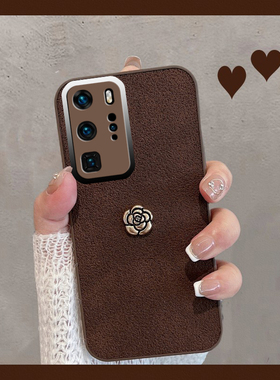 适用于华为p40手机壳p40pro新款ana一an00简约els-anoo复古p4o荣耀p4opro创意p四零por曲屏女ppro全包防摔pr0