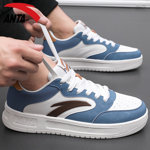 官方旗舰店轻便休闲鞋 安踏轻松板鞋 平板低帮运动鞋 2026年新款 男款