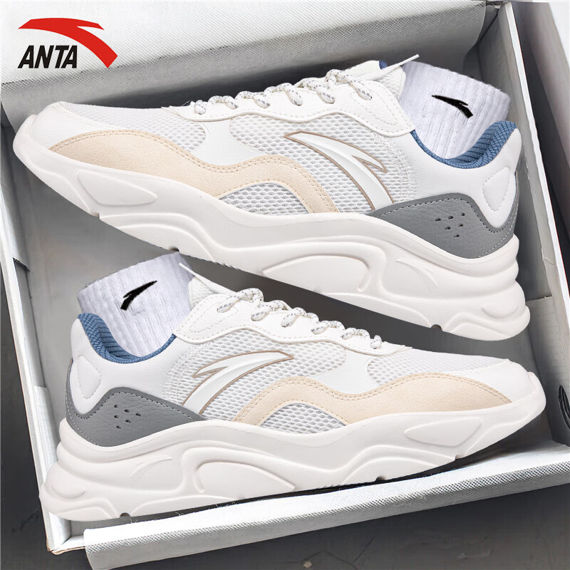 安踏跑步鞋男鞋老爹鞋