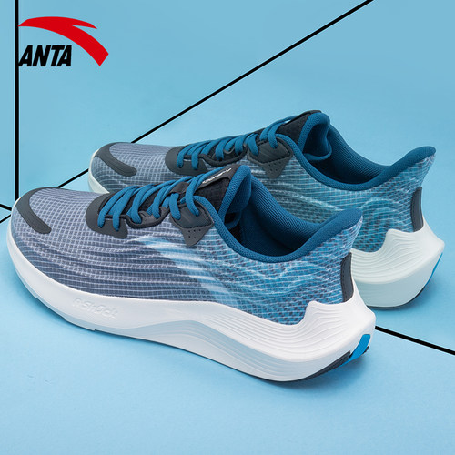 男士鞋子跑步鞋男款减震跑鞋安踏