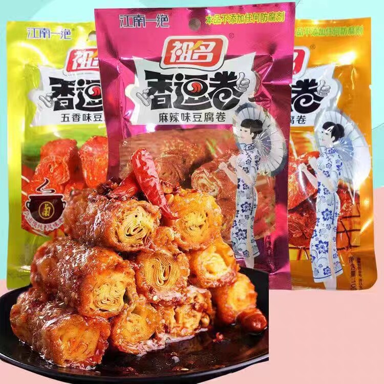 祖名香逗卷豆干小包装